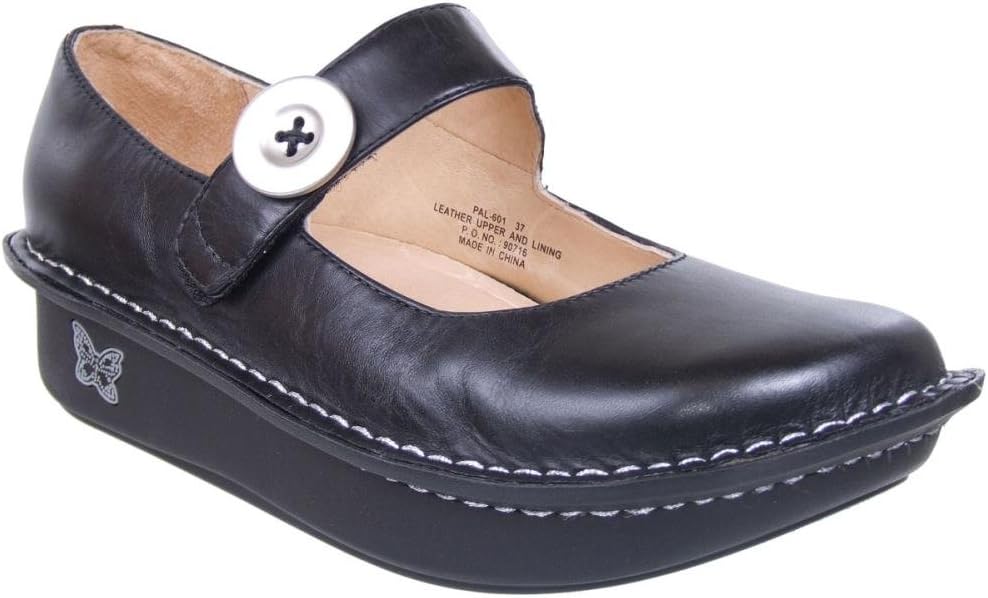 Alegria Paloma Women's Slip On, 41 M EU, Black