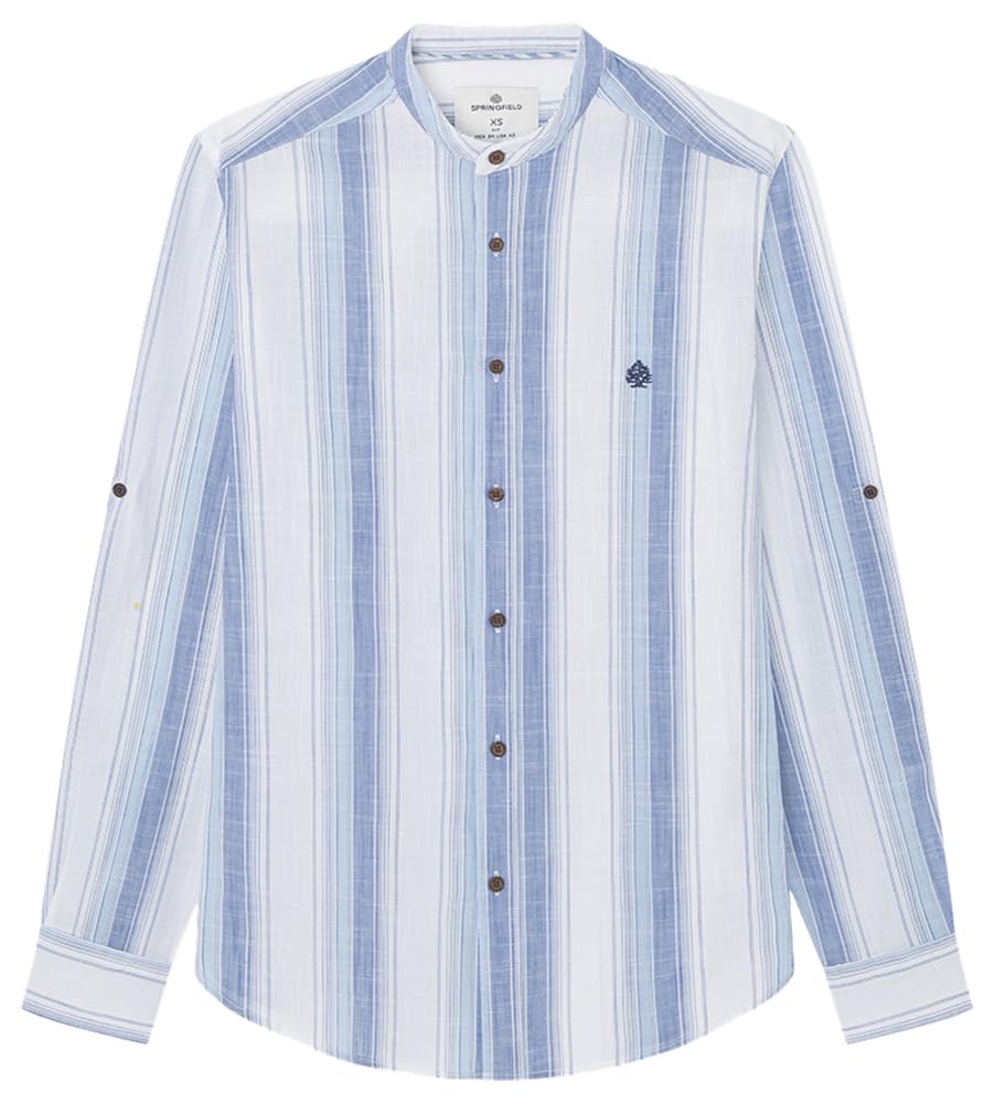 SPRINGFIELD Camisa Polera Rayas Ligera Hombre