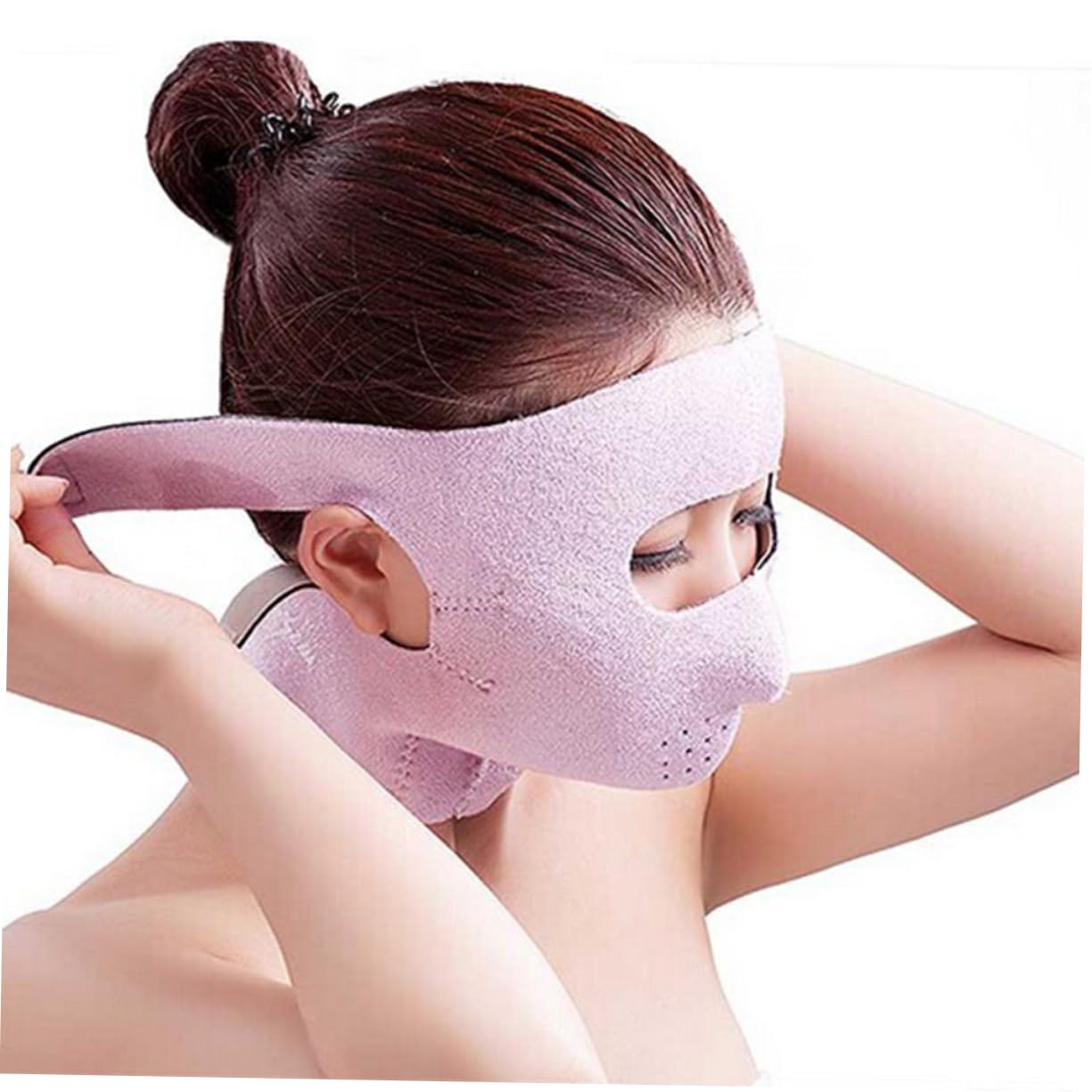 FOMIYES 3 Pezzi Maschera Viso Idratante Al Collagene Per Donne - Maschera Viso Antirughe - Effetto Cedimento