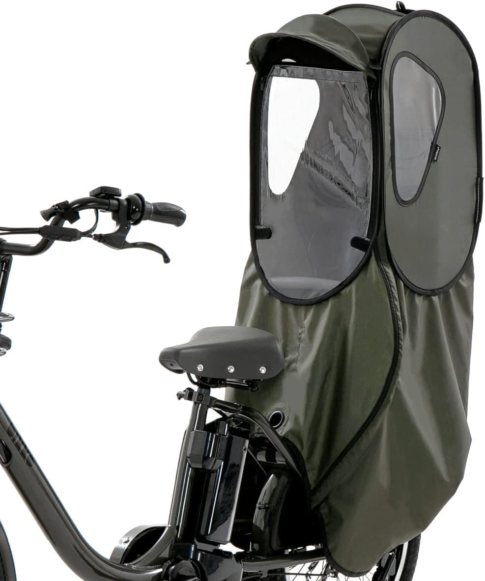 Amazon | 子供乗せ 自転車 チャイルドシート レインカバー 適合: OGK 