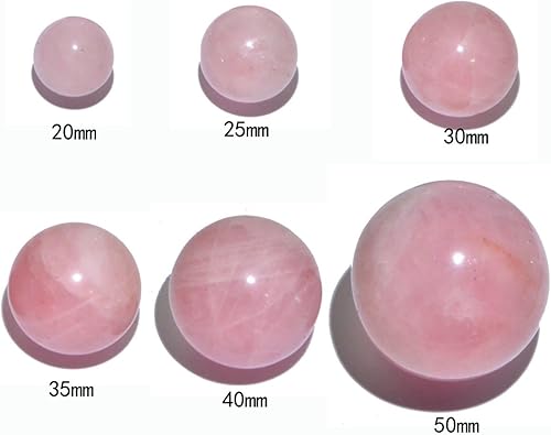 Miniatura 4 de AD Beads Bola redonda de armonía con piedras preciosas naturales, esfera curativa de cristal, masaje, roca de 20  1.969 in (05 jade limón oliva,