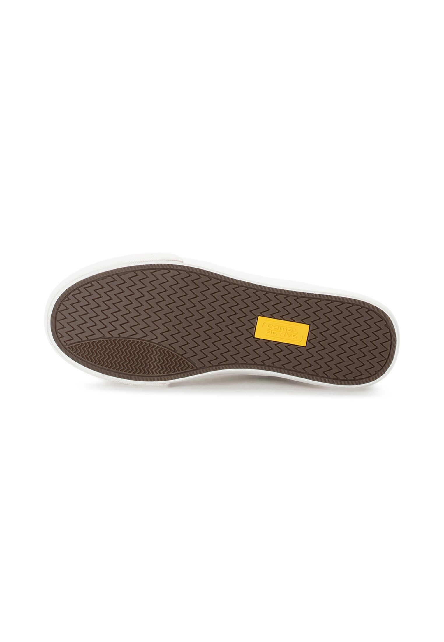 camel active Herren Sneaker mit Details aus Velourleder