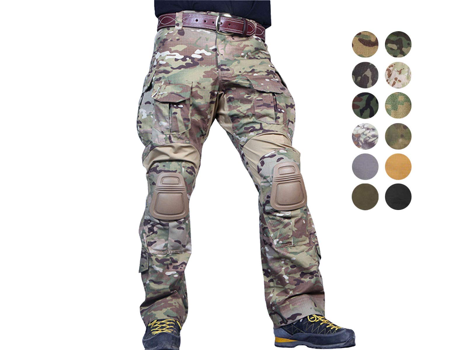 Paintball Equipment Pantalon de Combat Emerson Gen3 Pantalon BDU Tactique Militaire Airsoft avec genouillère