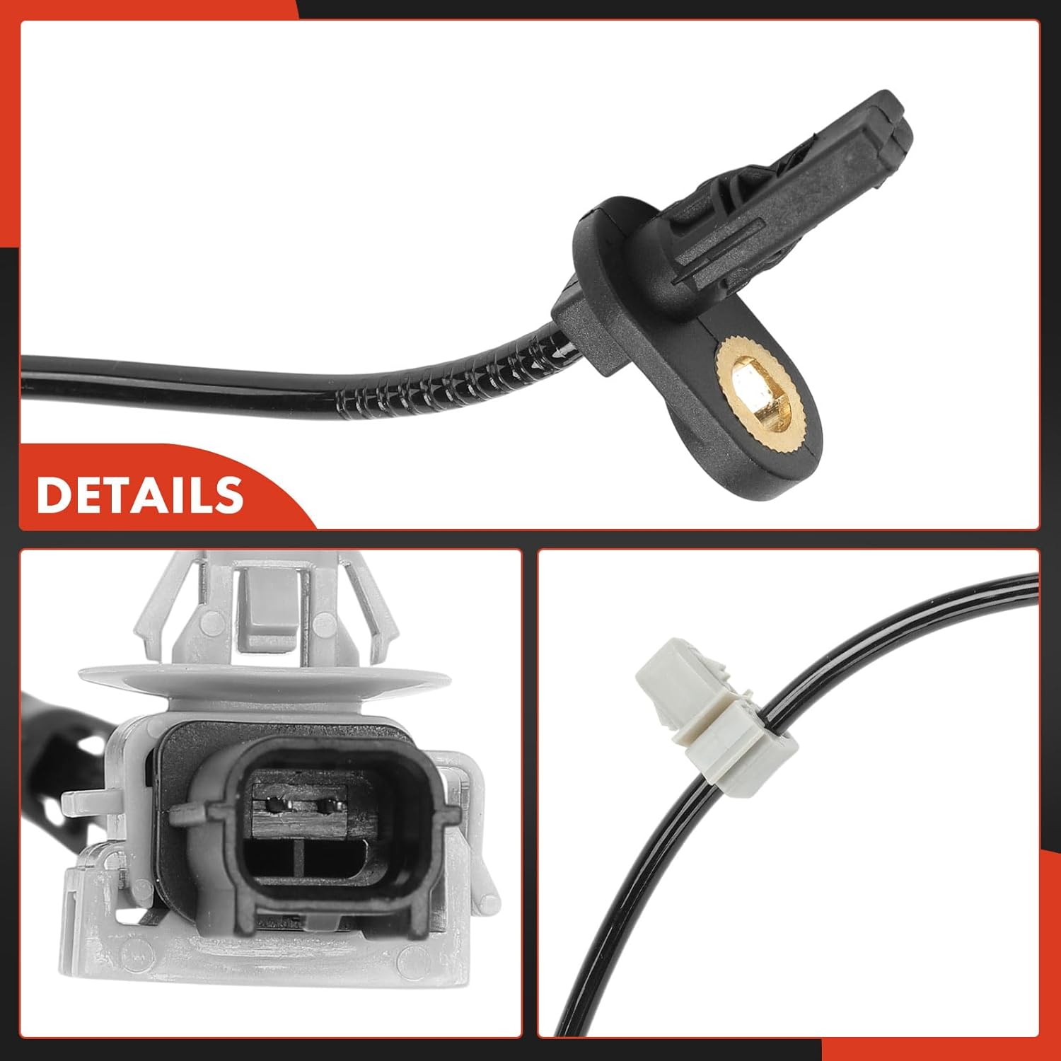 A-Premium 2PCS Front ABS Wheel Speed Sensor Compatible with Acura - RDX 2019 2020 2021