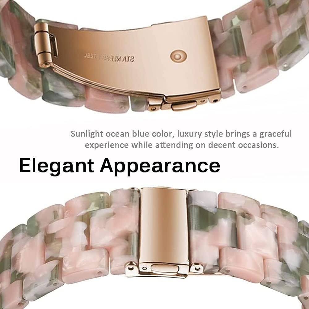 Miimall Resin Strap for Samsung Galaxy Watch 7 FE 6 5 4 40mm 44mm/6 Classic 43mm 47mm/5 Pro 45mm/4 Classic - Image 5