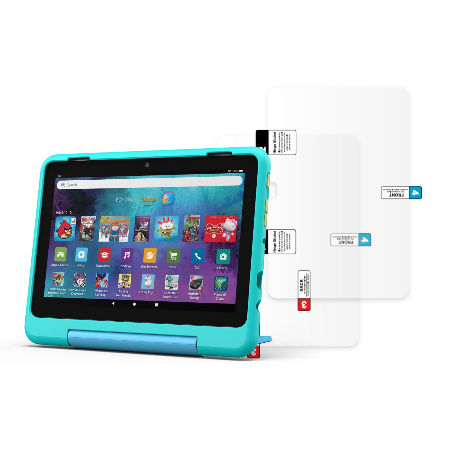 Amazon Fire HD 8 Kids Pro tablet (newest gen), ages 6–12 | 3 GB memory, includes ads-free books, games and videos that children love, 8" HD screen, parental controls, 13-hr battery, 32 GB — view 7