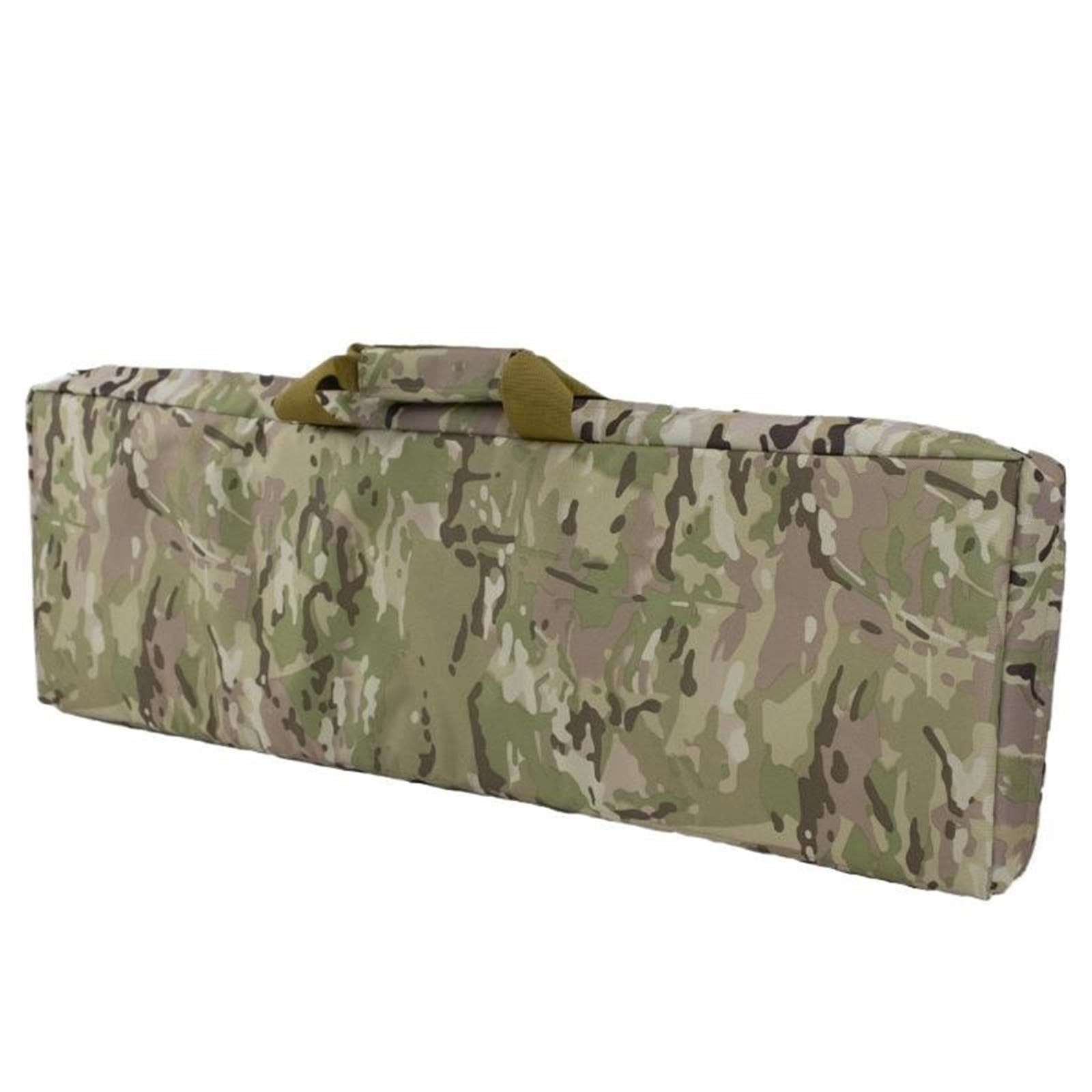 Borsa in cotone a forma di uovo da 85 cm con tracolla mimetica quadrata per pesca all'aperto(85CM sand color)