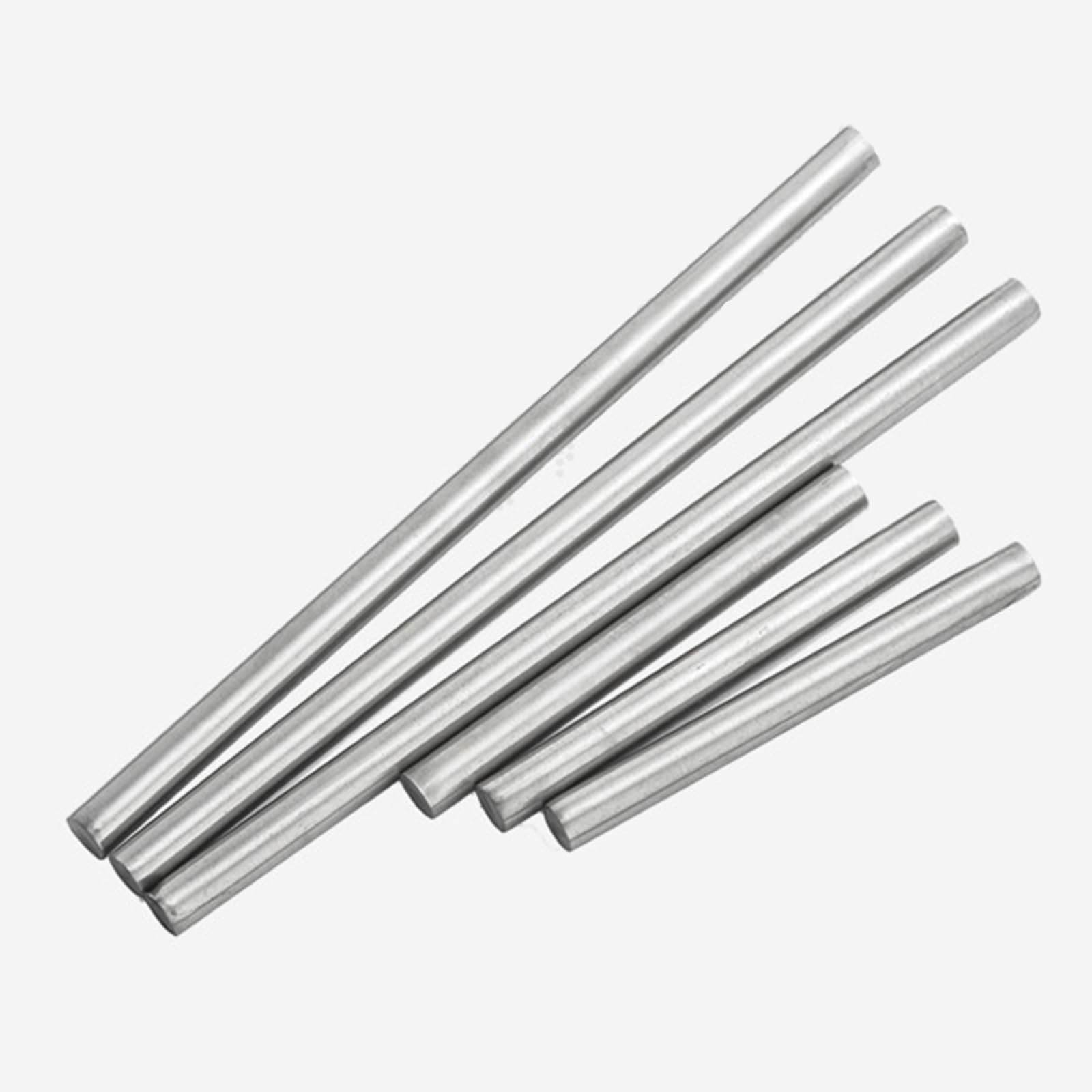 Okrągłe pręty ze stali nierdzewnej 304, średnica zewnętrzna 3 mm, różne narzędzia rzemieślnicze, długość 100 mm, 200 mm, 300 mm, 500 mm długości, 500 mm, 500 mm, 5 szt