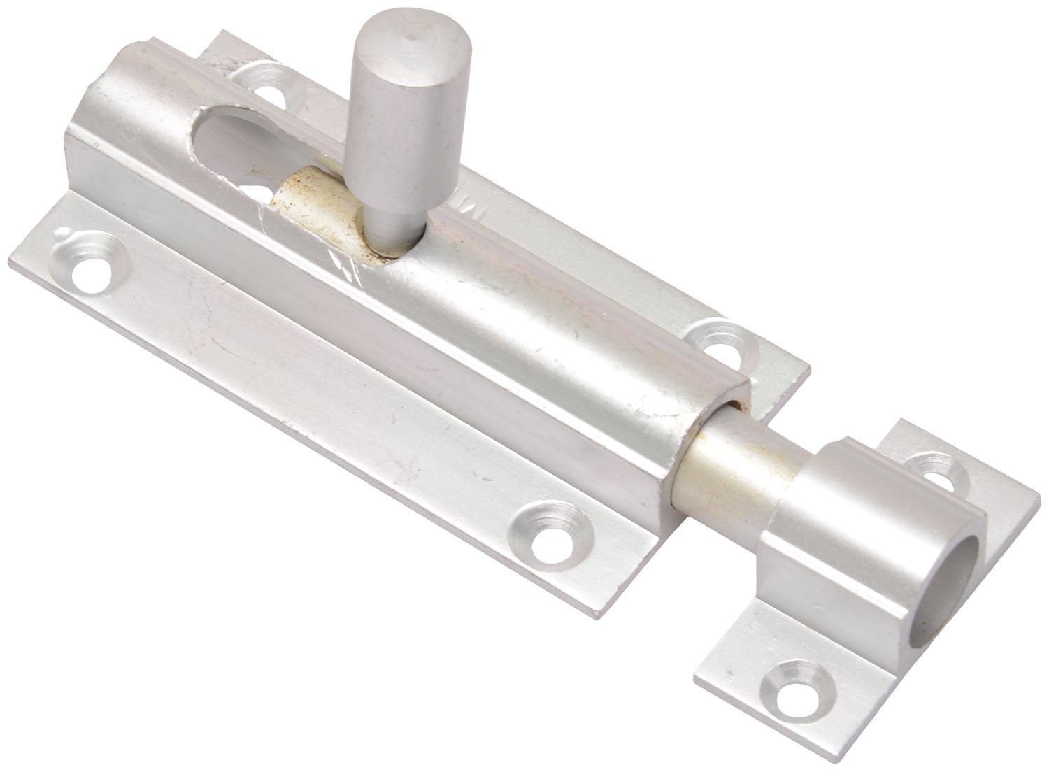 ACE Aluminium Bolt (7 cm x 4 cm x 2 cm, Silver)