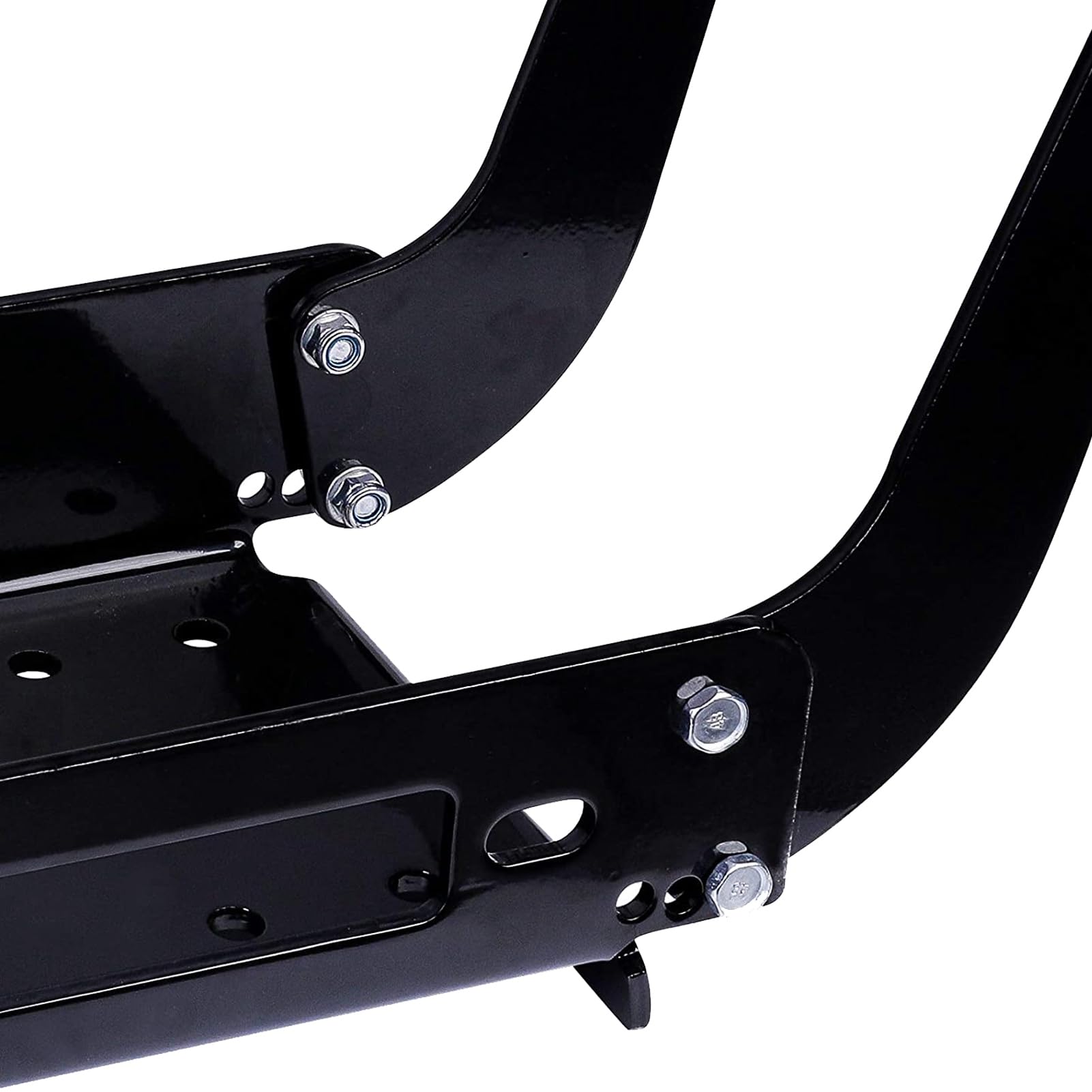 Winch Mounting Plate, Trailer Winch Mount With Installation Accessories Steel Winch Accessories for 9000lbs?13500lbs Capacity