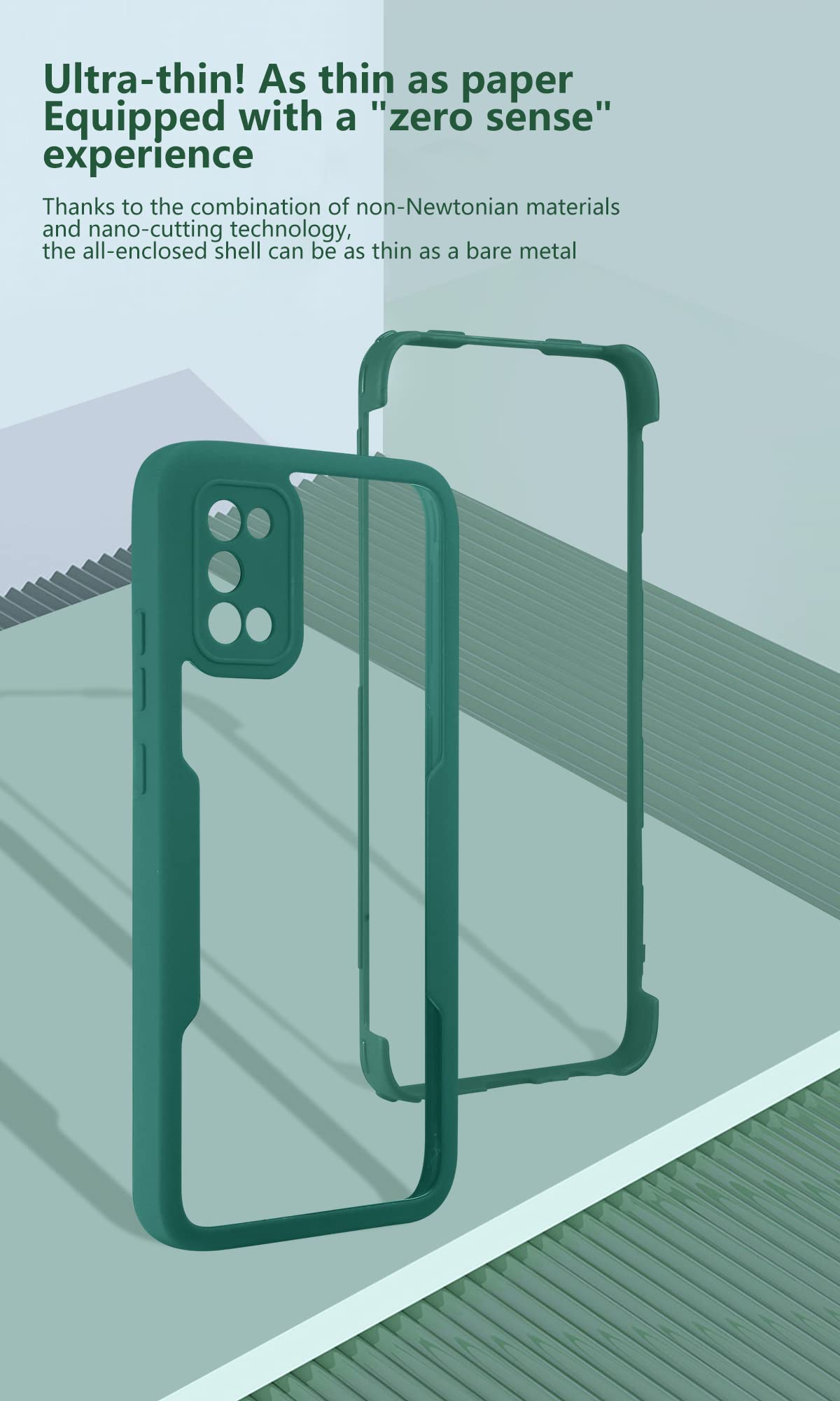 WILLIS TPU Handyhülle Für Xiaomi MI 11 Lite – Transparent Mit Farbverlauf, Stoßfest, Kratzfest
