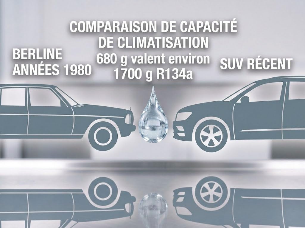 Lot de 4 Climapure 12a - Gaz de Climatisation Écologique pour Remplacer R12 et R134a
