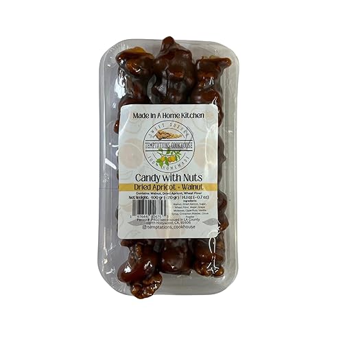 Caramelo con nueces - Albaricoque seco + nuez (14.11 oz) / Sujukh dulce armenio/Churchkhela georgiana/sucuk turco/Sujukh