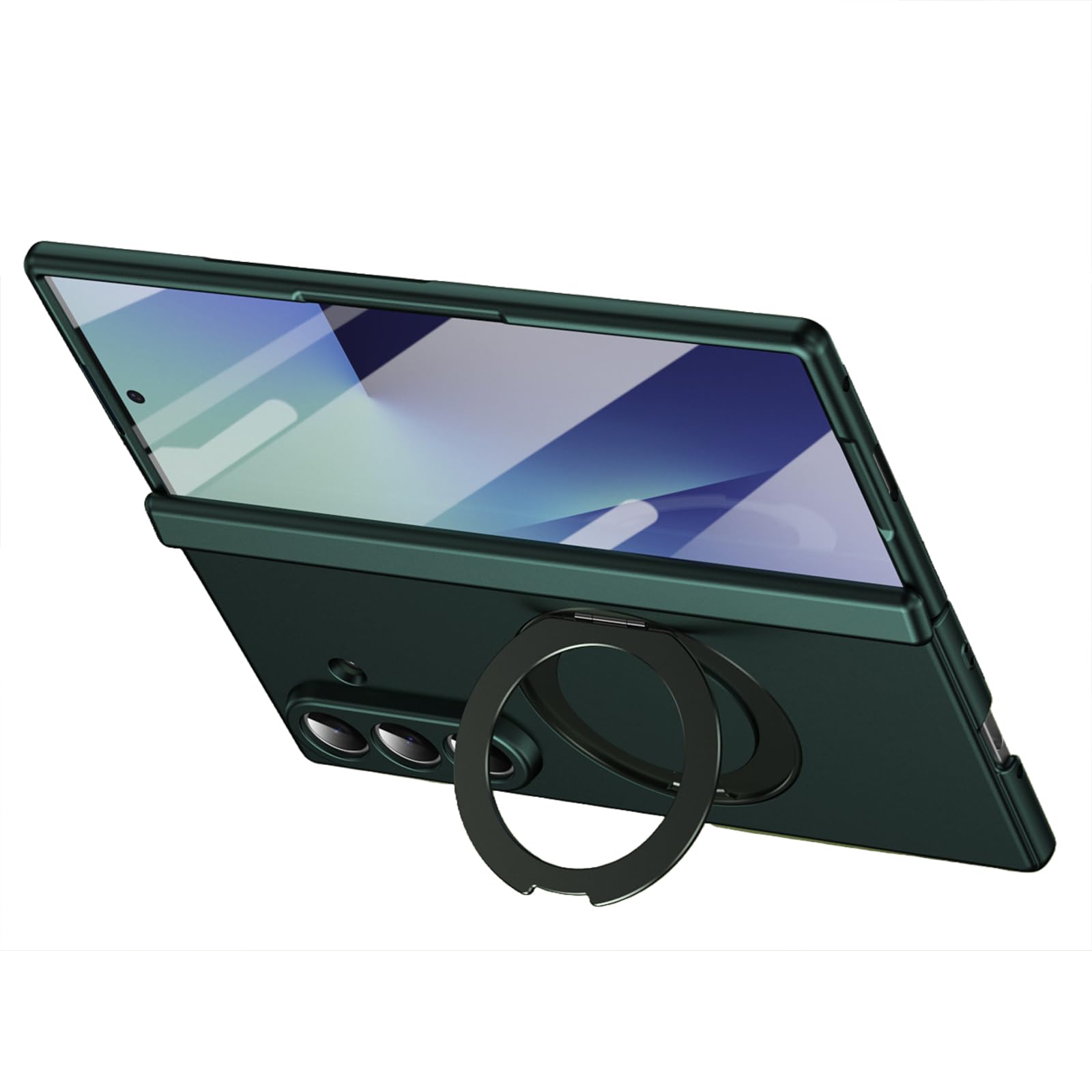 Magnetisch Hülle für Samsung Galaxy Z Fold 8 Ultra, Drehbar Ring Ständer