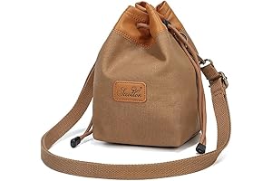 peacechaos Camera Bags,Lens Case Waterproof Canvas for SLR DSLR Compatible with Nikon/Canon/Sony/OLYMPUS/Fujifilm/Sony/Panasonic/Pentax/Samsung