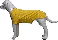 Vista 109 de Lovelonglong Ropa para mascotas, disfraces para perro, ropa de perro salchicha, camiseta en blanco para perros salchicha, Corgi 100% algodón, rosa