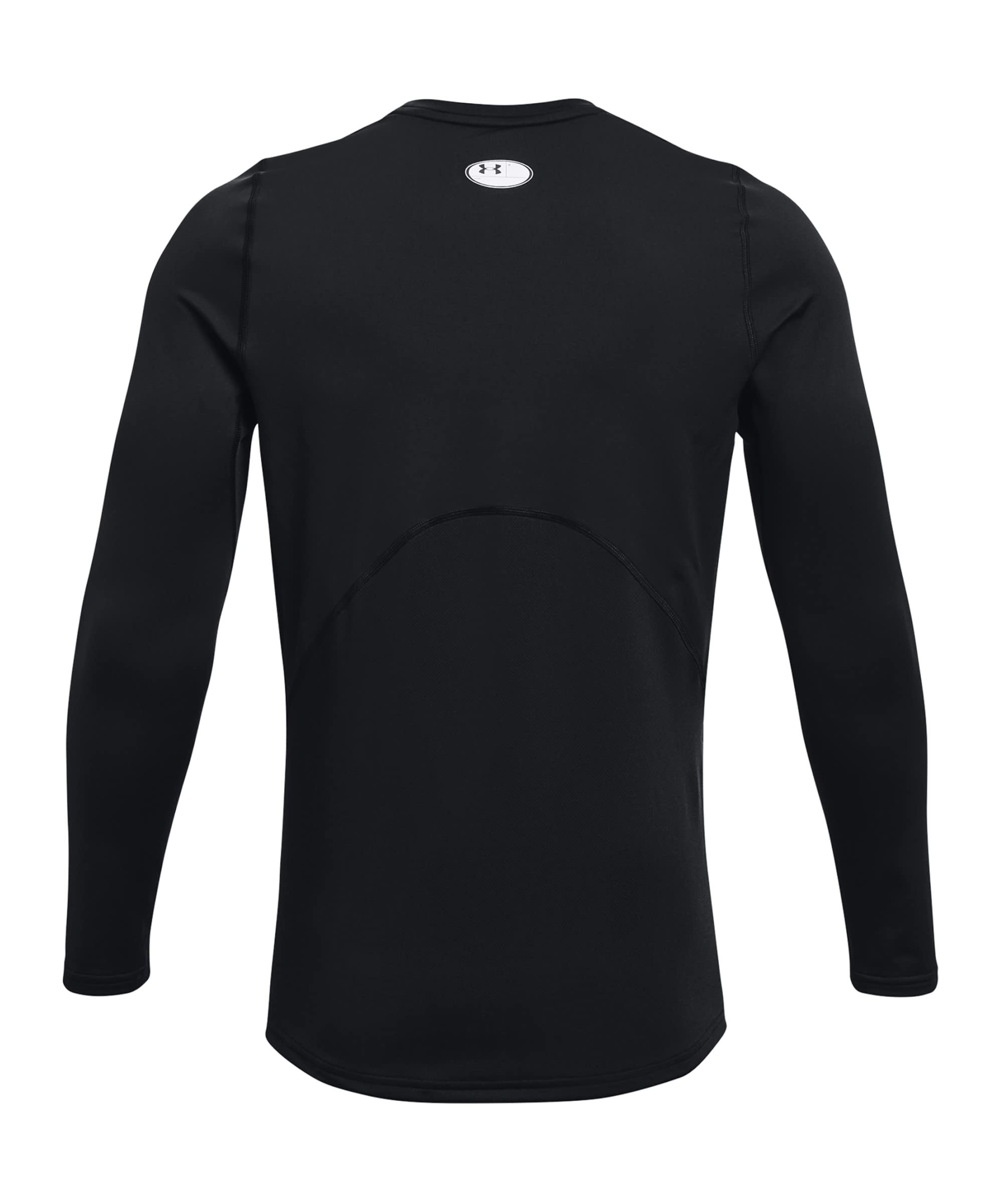 Under Armour Ciepła koszula funkcyjna dla mężczyzn, lekka, dopasowana koszulka sportowa z długim rękawem, termiczna koszulka z długim rękawem Mężczyźni Cg Armour Fitted Crew (1 w zestawie)