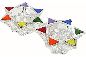 Star of David Passover Candle Holders - Elevate Your Seder Table with Shimmering Beauty