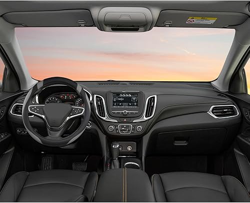 Miniatura 6 de West Llama Funda personalizada para volante de automóvil para Chevy Silverado, Tahoe, Equinox, Traverse, Trailblazer, Colorado (negro y gris, tamaño