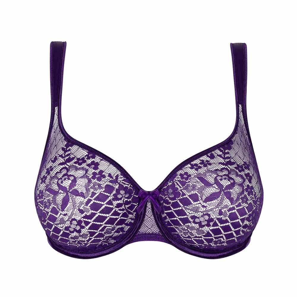 Empreinte Women's Melody Underwired Seamless Bra, 0786, Ultraviolet, 30H