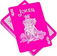 Vista 4 de Magic Makers Pink Bicycle Playing Cards Deck
