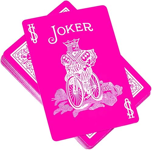 Miniatura 4 de Baraja de cartas de bicicleta rosa por Magic Makers