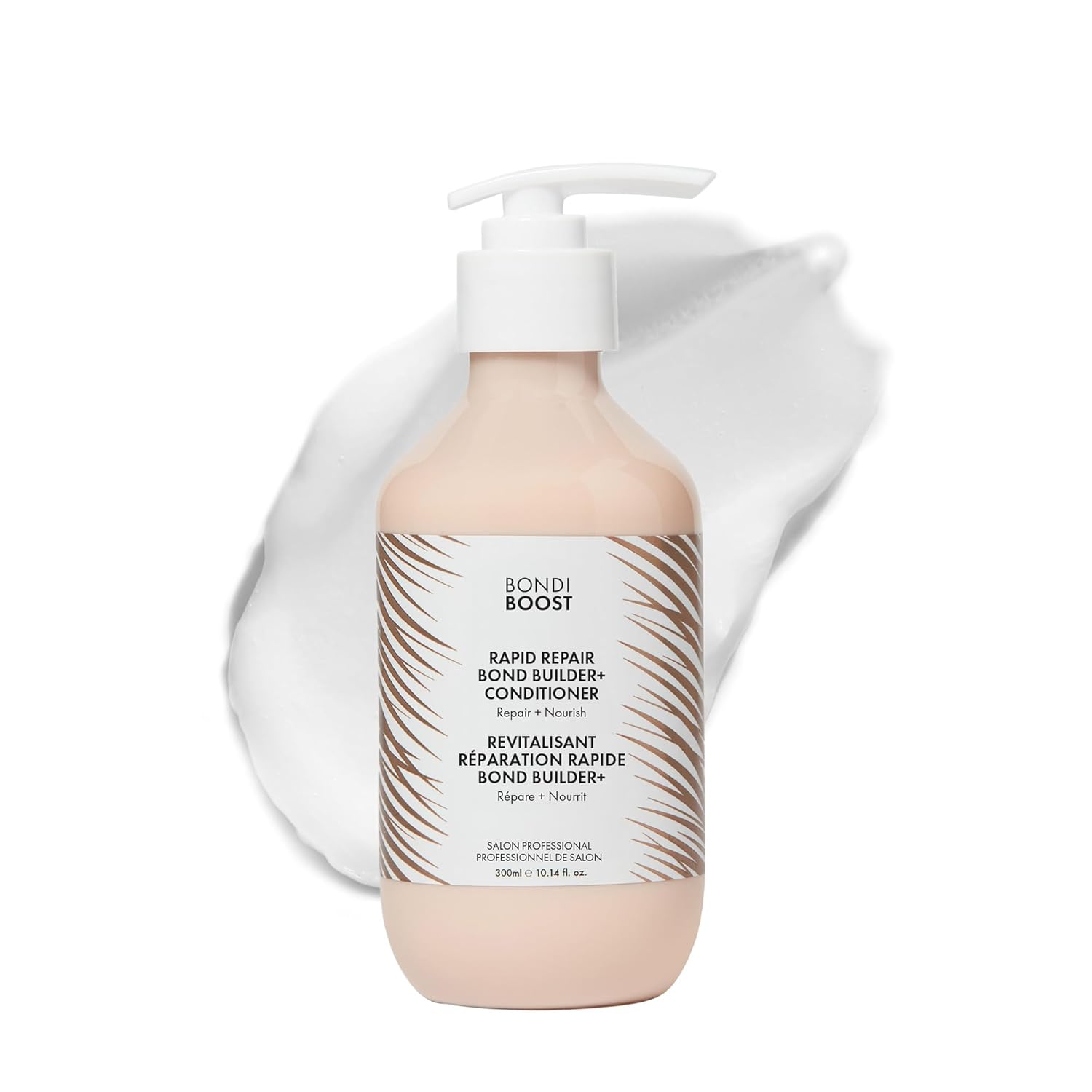 BONDIBOOST Rapid Repair Bond Builder + Conditioner for Damaged Hair [10.14 fl oz], Strengthen + Hydrate + Restores Hair Health with Deep Conditioning Treatment