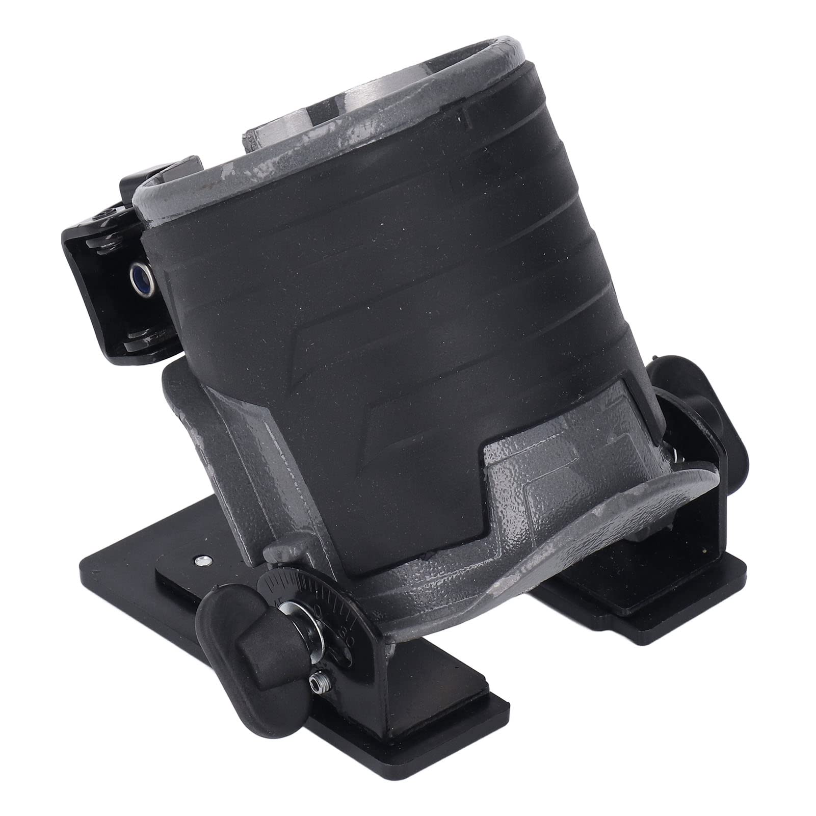 ViaGasaFamido Adjustable Angle Fixed Base Woodworking Router Base Made from Aluminum Alloy for Professional Woodworking Slotting, Trimming, Carving,