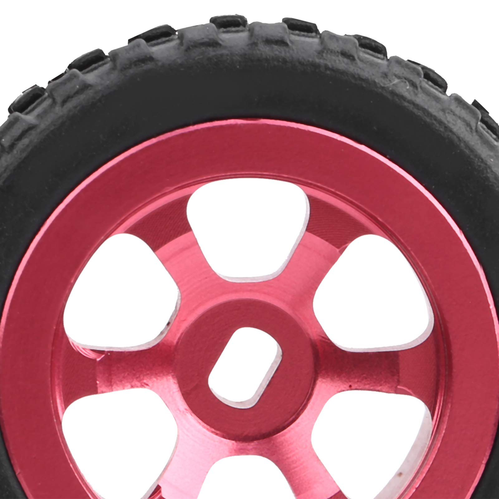4 Pneumatici In Gomma Per Auto RC WLtoys 1/28 - Upgrade Per K989, K969, K999 - Diametro 30mm, Larghezza 12mm