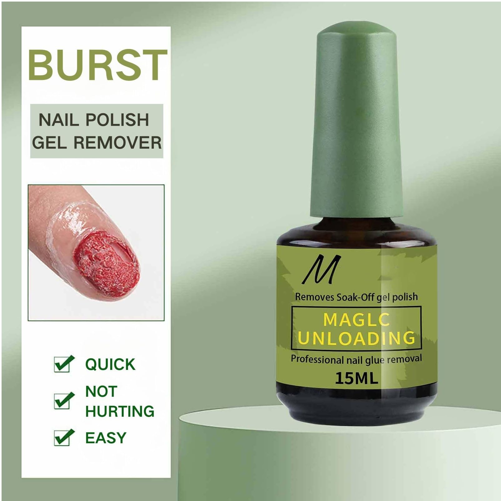 Amazon.com : Gel Polish Remover - Quickly & Easily Remove Gel Nail