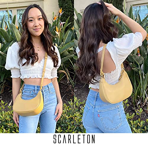 Scarleton Ivory Vegan Leather Crossbody Bag2