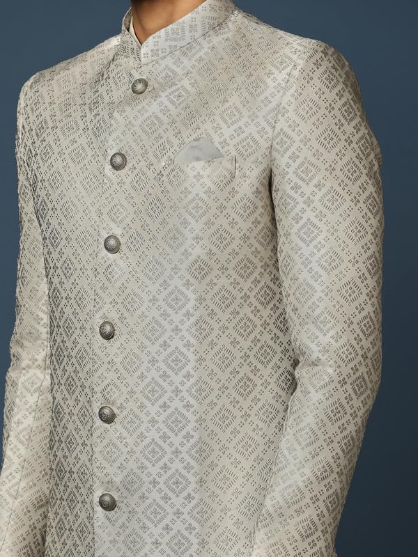 Image of KISAH mens Kurta Sherwani Dhoti Set
