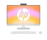 HP All-in-One Desktop-PC | 27' FHD Display | AMD Ryzen™ 5 7520U | 16 GB DDR5 RAM | 1 TB SSD | AMD Radeon™-Grafikeinheit | Windows 11 Home | Weiß AMD Ryzen 5 7520U 1 TB SSD