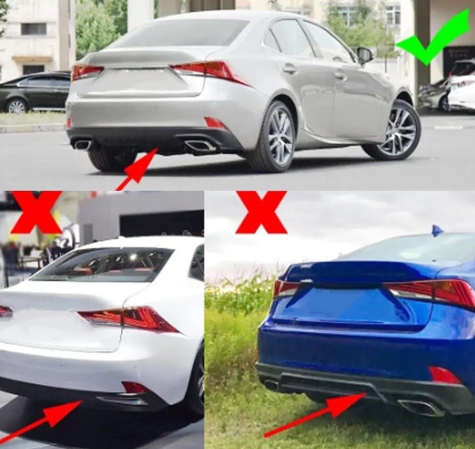 に適合する Vw に適合する ジェッタ MK5 MK6 MK7 81.5 センチメートルユニバーサル車のリアリップバンパーディフュー
