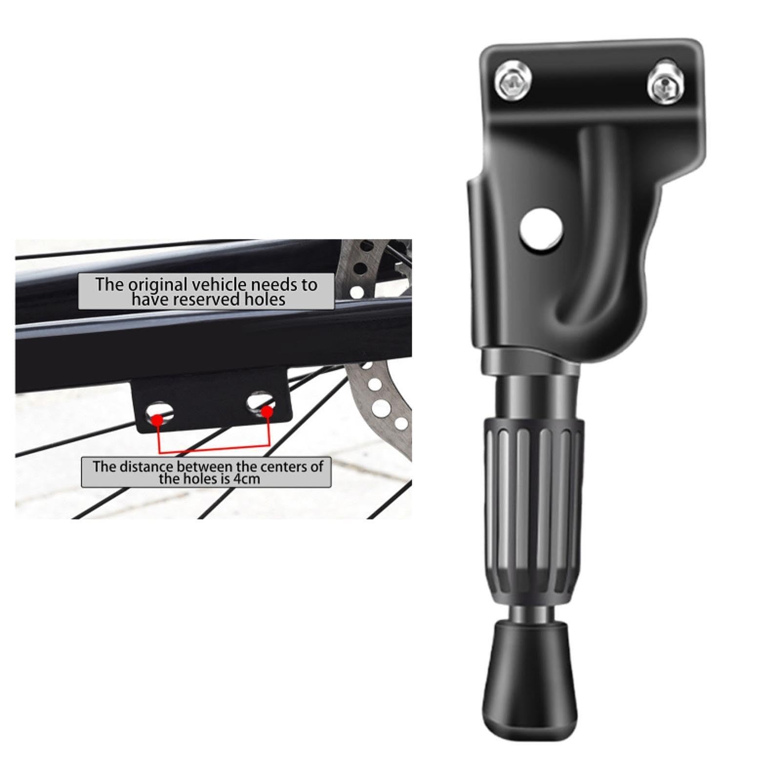 rockible Kids Bike Kickstand Accessories Replacement Metal Boys Girls, Spare Parts Support Rack, Leg Kick Stand Single Side Kickstand, Length 18cm