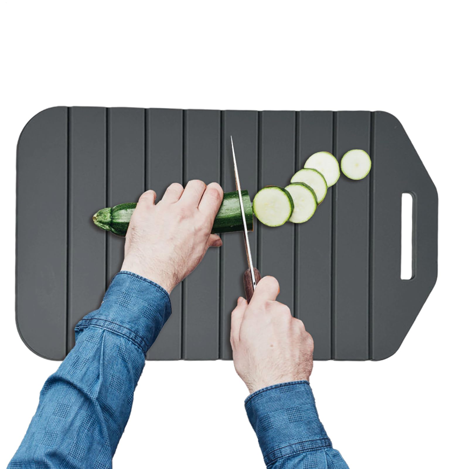 Tapis de découpe réutilisable en silicone avec fournitures de cuisine