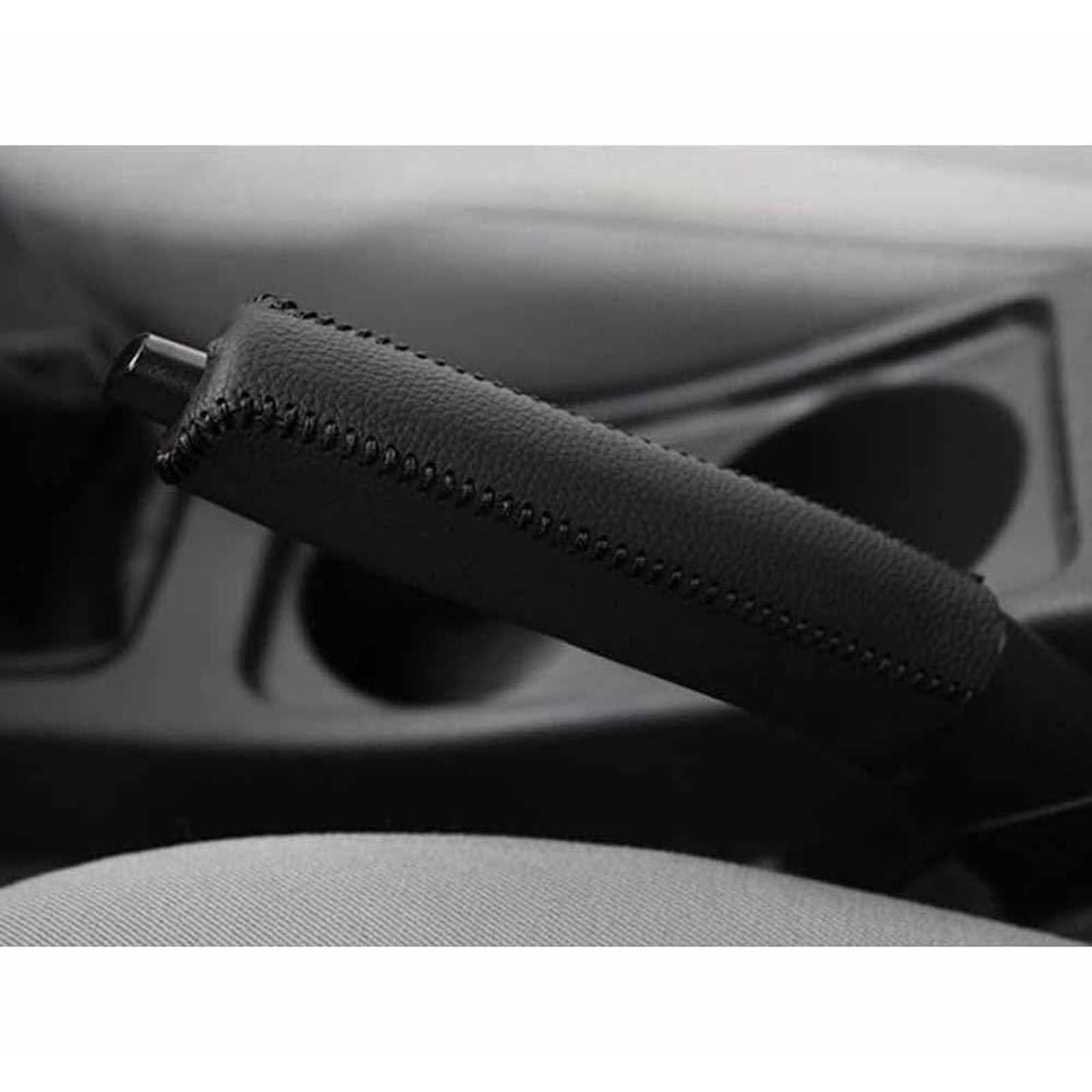 RXATTWVLY Car Handbrake Cover,for Ford Transit MK5 MK6 MK7 MK8 Comfortable Wear Resistant Hand Brake Grips Sleeve Sleeve Handbrake Emergency Brake Cover