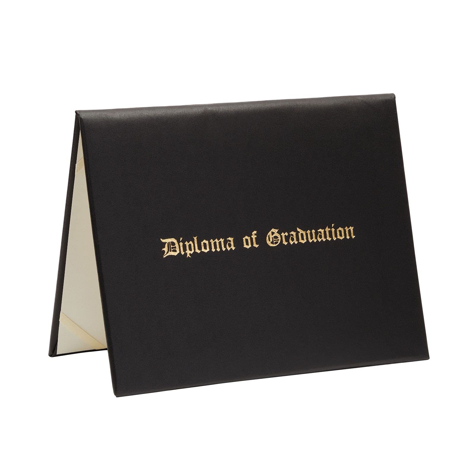 Juvale Black Certificate Holder for Graduation, Diploma Cover (11.5 x 9 In)