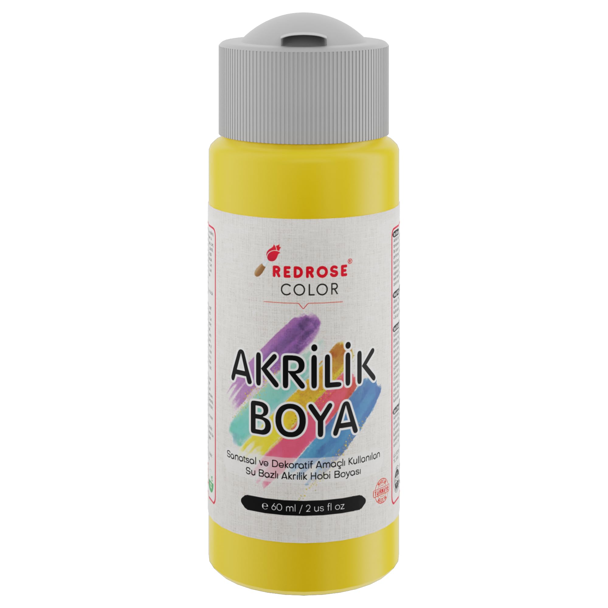 Sarı Akrilik Boya 60ml