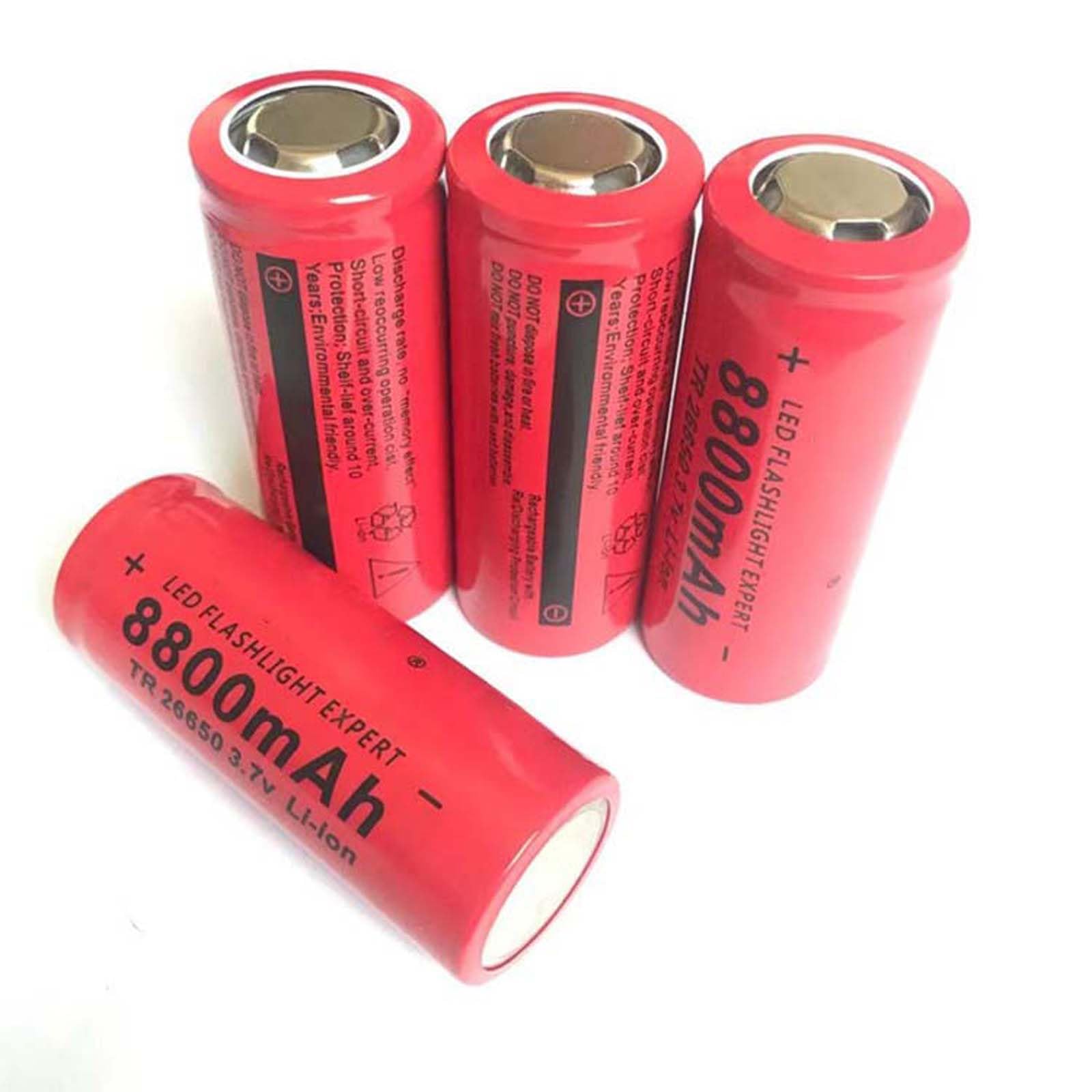 3,7 V 8800mAh Batterie de Lithium-ION Rechargeable pour Le Microphone de Banque d'alimentation de Lampe de Poche