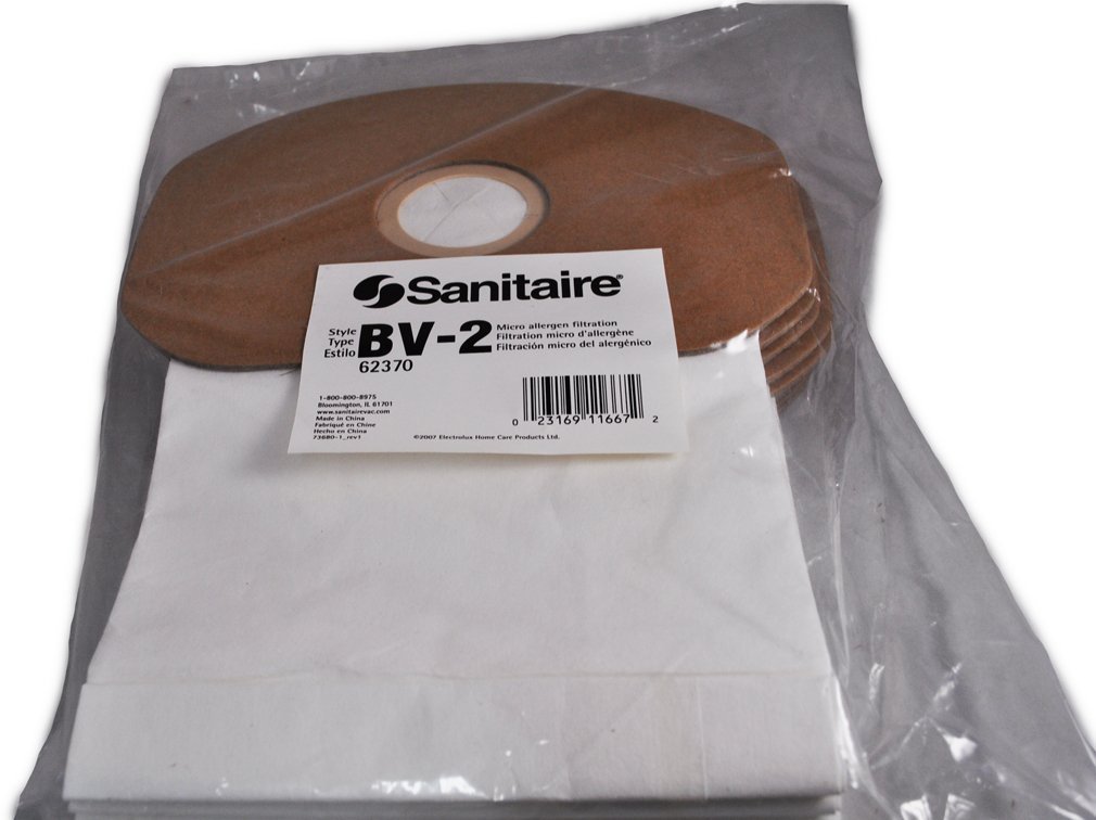Eureka/Sanitaire BV-2 Paper Back Pack Vacuum Bags, 10 per Pack