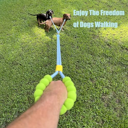 TANXIC Double Dog Leash for Two Dogs Walking No Tangle Hands Free by TANXIC - Image 5