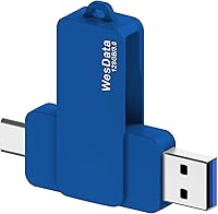 Vista 13 de Unidad Flash USB C de 64GB 3.0 con Puerto Tipo C y Tipo A, Unidades Flash USB C de Almacenamiento y Respaldo para Teléfonos Inteligentes con Función