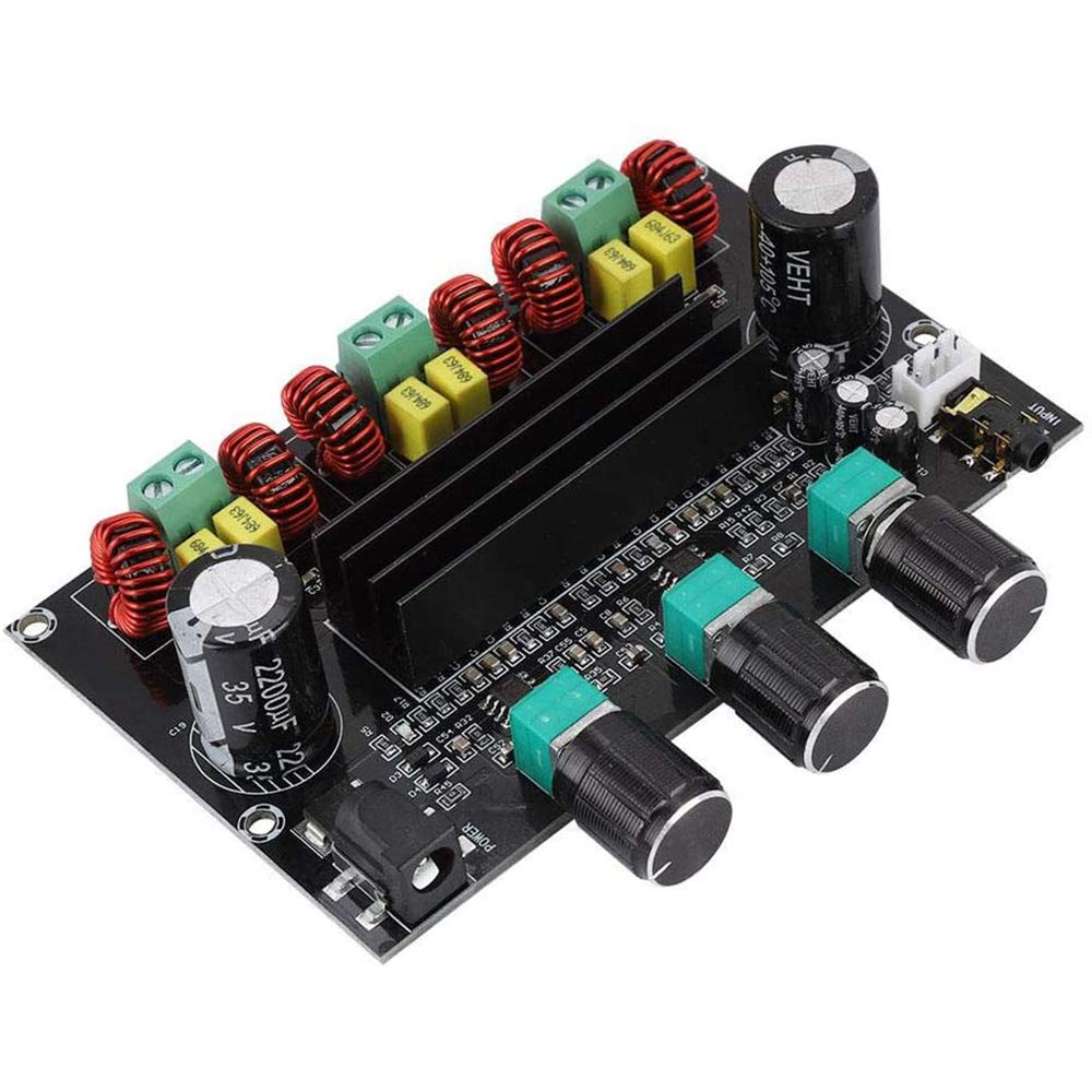 Digital Amplifier Board,TPA3116D2 Audio Module Digital Amplifier Board 2.1 Channels High Power Audio Module 2 X 80W+100W