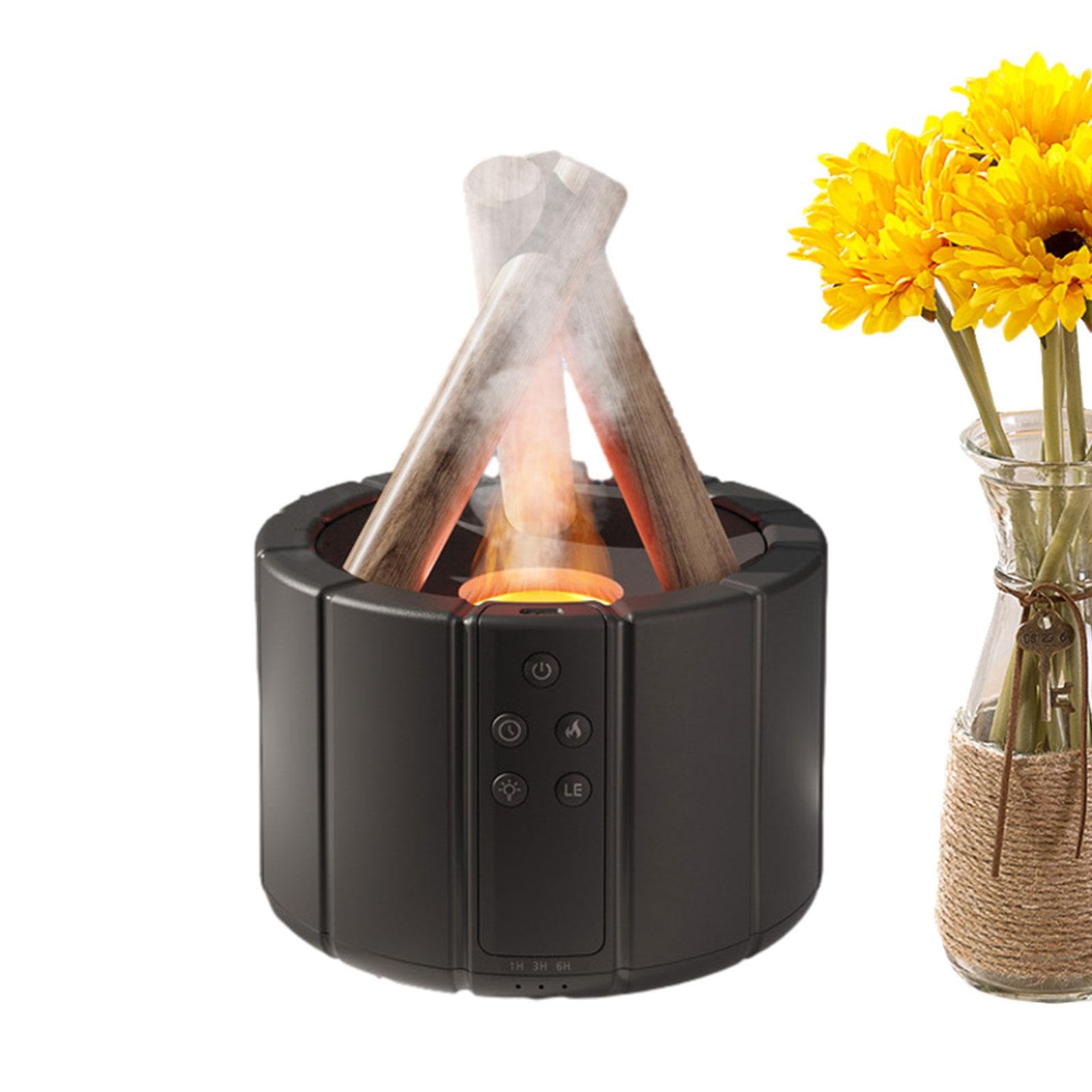 Humidificateur d'air à flamme pour une ambiance cocooning dans votre salon