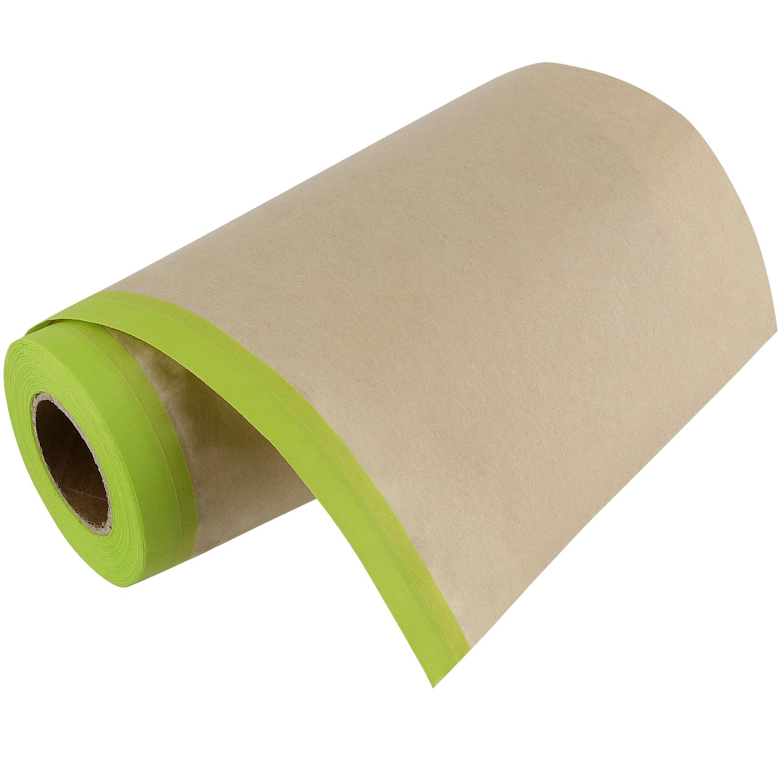 MUKLEI Lot de 10 rouleaux de papier de masquage adhésif pré-collé, 15,2 cm x 15,2 m, papier de masquage pour cadres