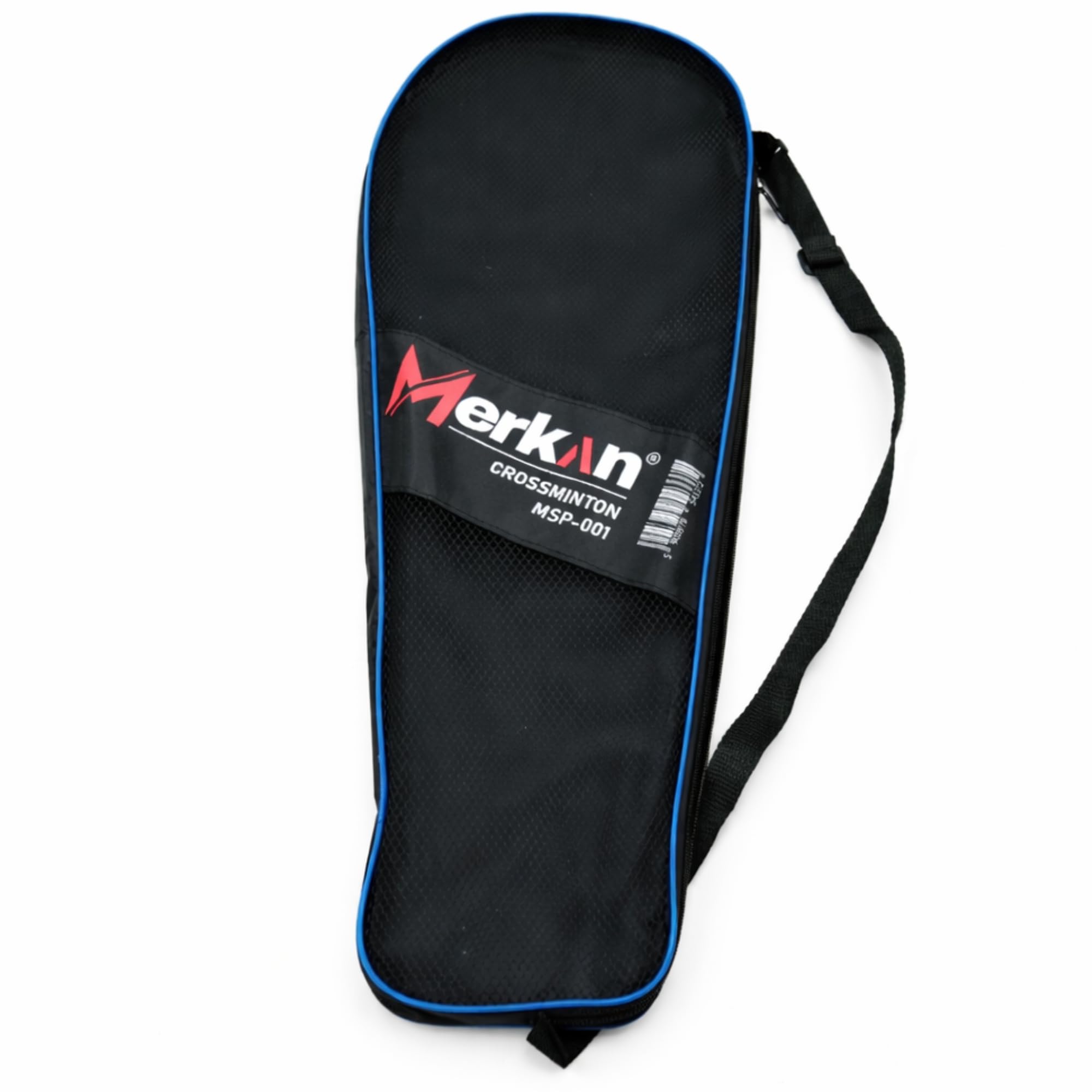 Speed-Badminton Set, 2 handliche Aluminiumschläger, Länge 58,9 cm, ideal geeignet für stabiles und schnelles Spielen, hochwertige Tasche (MSP-001)