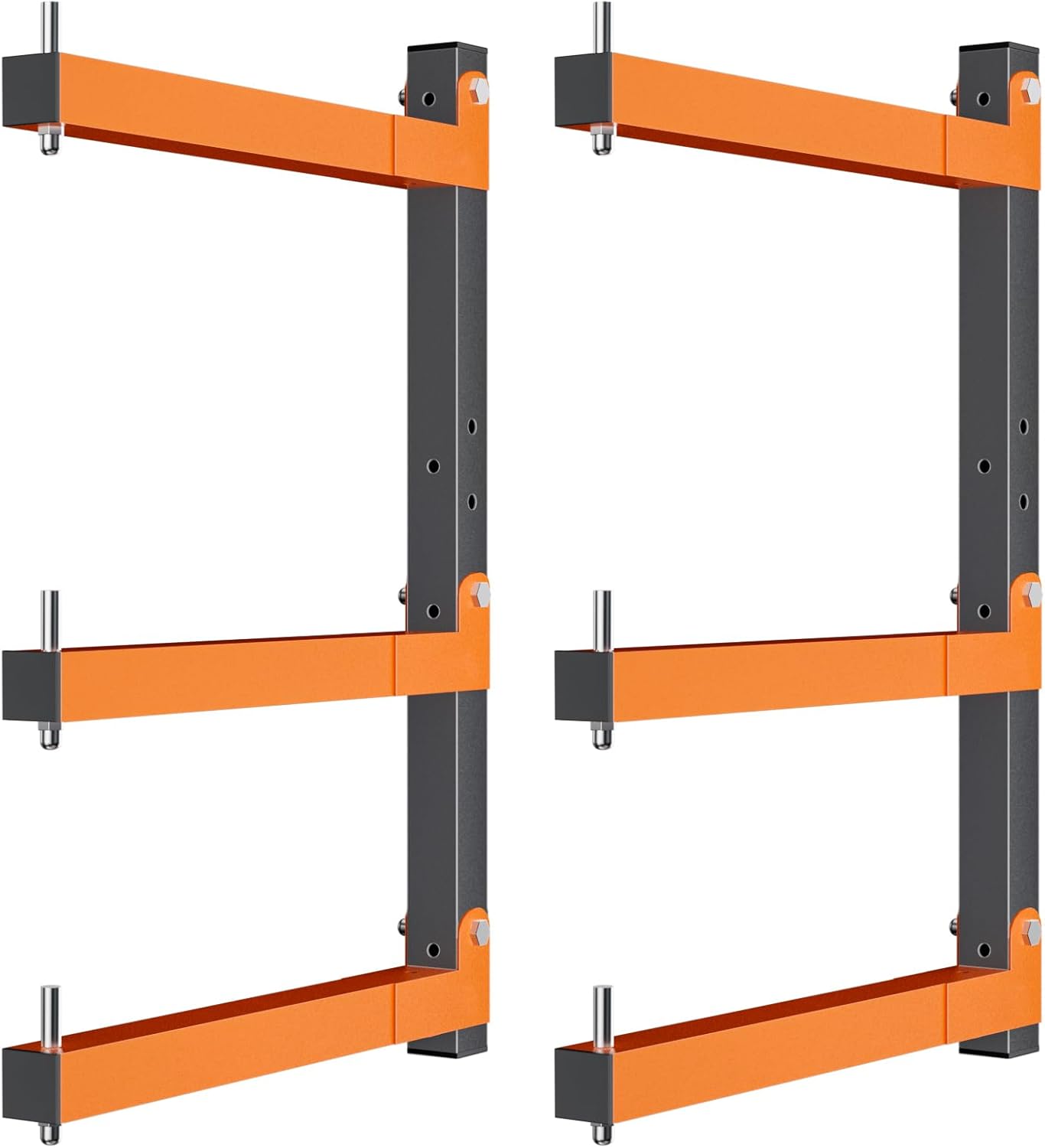 Amazon.com: Lumber Rack Heavy Duty Wood Racks Wall Mount Folding Lumber ...