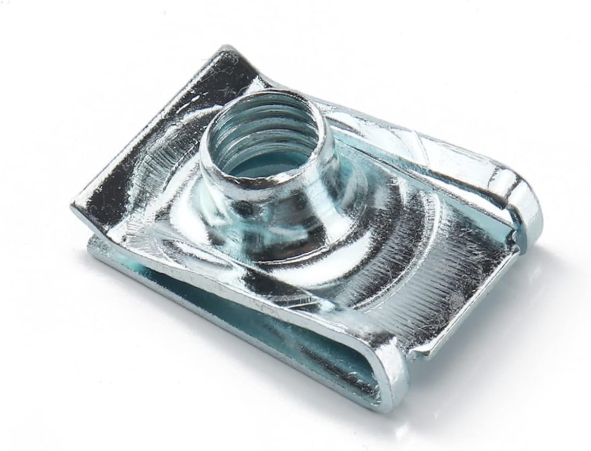 50pcs Spire u Clip Machine Screws MTB u Clip Rainbow Bow Holder Self Tapping Screws Everlasting Pencil Manganese Steel u Nuts Soap Roses U Nut Fastener Clips Self-Tapping