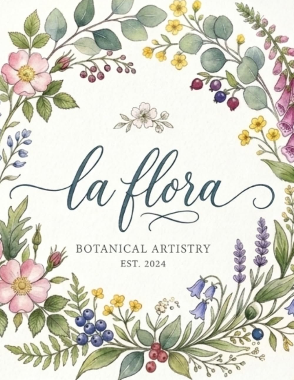 LA FLORA: An Adult Coloring Book
